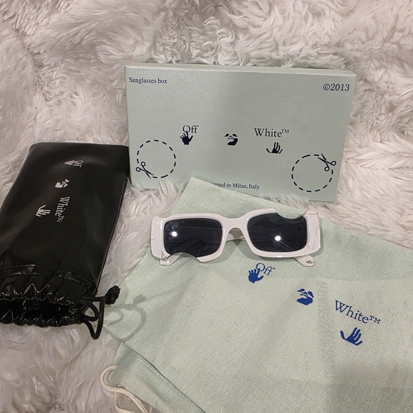 Off-White White Sunglasses